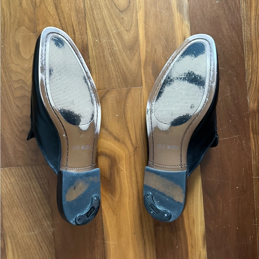 Steve Madden Dazling black leather mules - well taken care of - Picture 3 of 3
